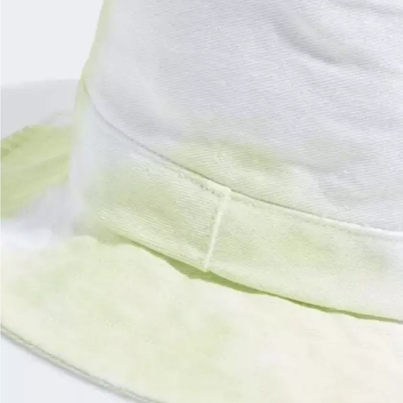 adidas Colorwash Bucket Hat Unisex Almost Lime Green NWT - Picture 4 of 6